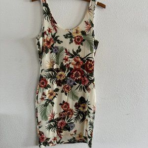 Fashion Nova Cute Fitted Tropical Dress